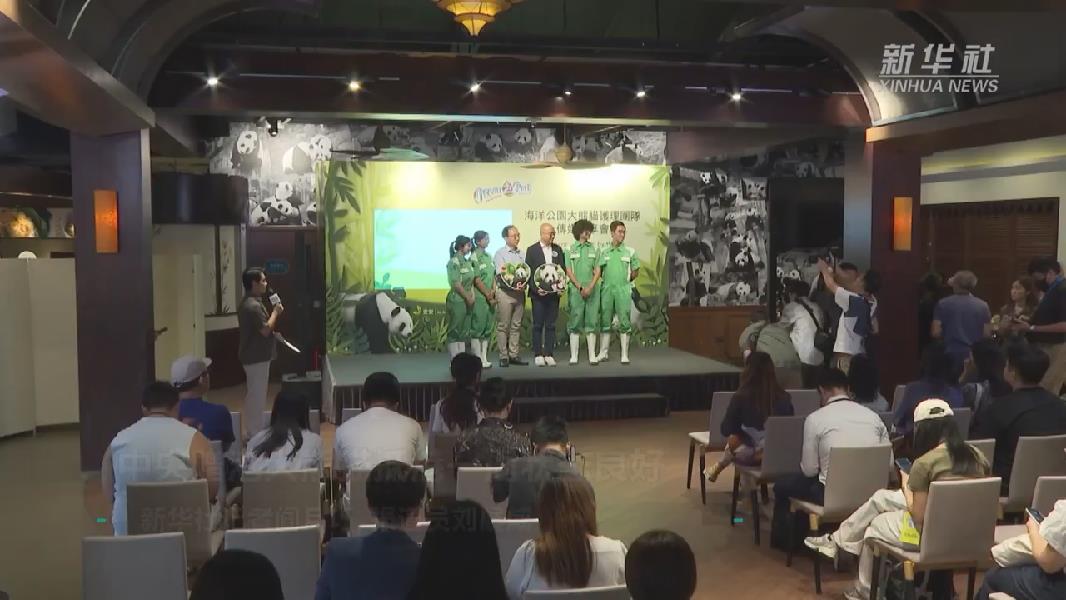 抵港一周 大熊猫&ldquo;安安&rdquo;&ldquo;可可&rdquo;迅速适应新环境